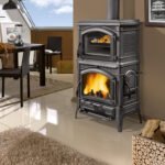 La Nordica Isotta Forno EVO – 9,7 kW Kaminofen mit Backfach aus Gusseisen | Rustikales Design & hoher Wirkungsgrad (87,7 %)