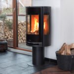 Aduro 9.3 Lux air Kaminofen Schwarz – 6 kW Design-Kamin mit externer Luftzufuhr & Aduro-tronic
