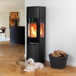 Aduro 9.7 Lux Kaminofen Schwarz – 6 kW Design-Kamin mit Wärmespeichersteinen & Aduro-tronic