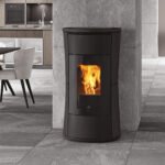 Edilkamin Cherie 11 EVO Pelletofen – 11,4 kW | Wi-Fi, Fernbedienung & Kanalisierung