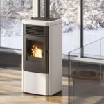 Edilkamin Klik Pelletofen 8,3 kW – Intuitiver, effizienter & leiser Pelletkaminofen für bis zu 215 m³