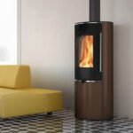 Edilkamin Tally 8 Up – 8 kW Kaminofen mit Panoramascheibe & kanalisierbarer Warmluft