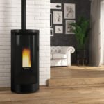 Extraflame Debby Evolution Line Pelletofen – 9 kW | Schwarz | Leise, effizient & programmierbar