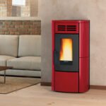 Extraflame Pelletofen Terry Plus – 12 kW, Majolika-Keramik, Doppelkanalisierung & leiser Betrieb