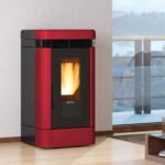 Extraflame Lucia – 12,1 kW Pelletofen mit Majolika-Verkleidung, WiFi & Auto Clean