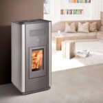 Haas+Sohn HSP 6 Pelletto IV Grande – Leiser 8 kW Pelletofen mit Wärmetauscher & großem 32-kg-Pellettank