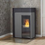 Haas+Sohn HSP 8 Home II 445.08 Pelletofen – 8 kW | Perl-Schwarz & Perl-Grau | leise, effizient & vollautomatisch