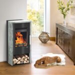 Kaminofen ROSENHEIM easy – 6,4 kW | Kompakter Holzofen mit Top-Anschluss & effizienter Luftsteuerung