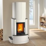 Haas+Sohn Kaminbausatz Roma II – 7 kW Kamin mit Wärmespeicherbeton & großer Sichtscheibe