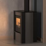 HS Flamingo Amos – 9,2 kW Kaminofen mit Schamotteauskleidung | Effizienter Holzofen in mehreren Farbvarianten