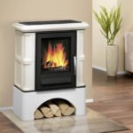 Justus Bavaria – 7 kW Kaminofen mit handglasierten Kacheln & Dreifach-Luftsystem