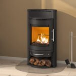 Königshütte Corvus Kaminofen – 6 kW | Moderner Design-Ofen mit Panorama-Sichtscheibe & vielseitigen Verkleidungsvarianten