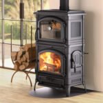 La Nordica Isotta Forno EVO Kaminofen – 9,7 kW Gusseisen-Holzofen mit Backfach & hoher Effizienz