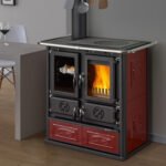 La Nordica Rosetta SX 16 Küchenofen – Leistungsstarkes Kochen & Heizen im eleganten Liberty Bordeaux Design