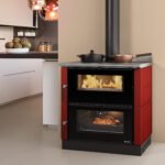 La Nordica Verona XXL Küchenofen – 7 kW Holzherd mit 68-l-Backofen & Gusseisen-Kochplatten
