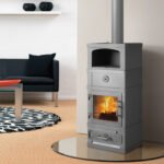 Lotus 2060 Kaminofen mit Warmhaltefach – 8 kW, Turbo-Clean, Clean Burn, individuell erweiterbar, 160 m³ Heizleistung