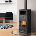 Lotus 2060 Kaminofen mit Warmhaltefach – 8 kW Holzofen mit Turbo-Clean & langlebiger Stahlkonstruktion
