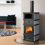 Lotus 2080 Kaminofen mit Warmhaltefach – 8 kW Specksteinofen mit Turbo-Clean & hoher Wärmespeicherung