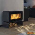 Lotus Living Base – 7 kW Design-Kaminofen | Luxus-Optik, Turbo-Clean, Clean Burn Technology