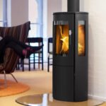 Lotus Mira 4 – 5 kW Kaminofen mit seitlicher Verglasung | Turbo-Clean, Clean Burn, elegantes Design