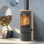 Lotus Prestige Basic Sand – 5 kW Kaminofen mit Sandsteinverkleidung & Turbo-Clean Scheibenreinigung
