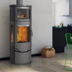 Lotus Prio 7 Kaminofen mit Backfach – 7 kW Premium-Holzofen mit Dunstabzug & Turbo-Clean