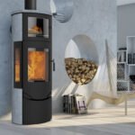 Lotus Prio 7 Kaminofen mit Backfach – 7 kW Holzofen mit Seitenglas & Turbo-Clean-Technologie