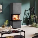 Olsberg Osorno S TopStone – 5,7 kW Kaminofen mit Natursteinverkleidung & 3-seitiger Sichtscheibe