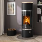 Oranier Arena W+ 2.0 Speicherofen – 7 kW, Wärmespeicher, Panorama-Sichtscheibe & raumluftunabhängig