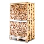 Palette Birkenholz 25 cm – Kammergetrocknet <20 %  | 1,8 RM Kiste (800 kg)