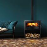 Precise Drago Kaminofen – 7,7 kW Stahlofen mit extrabreiter Sichtscheibe