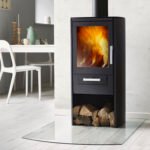 Varde Samsö Kaminofen Stahl Schwarz Restposten