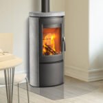 Varde Shape 2 Kaminofen – 5 kW schlanker Holzofen aus Stahl oder Speckstein