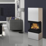 Wamsler Modulo 57/150 U – Kaminbausatz mit 3-seitiger Panoramascheibe & externer Zuluft | 6 kW
