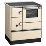 Westminster K 176 A 70 Küchenofen Beige – 5 kW Landhaus-Holzherd mit Backfach & Stahlkochplatte